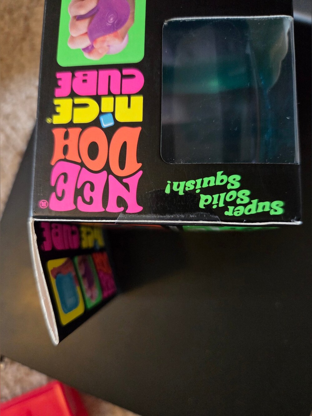 New NeeDoh Nice Cube blue. Super solid squish toy!Fun stress reliever. - Picture 10 of 16